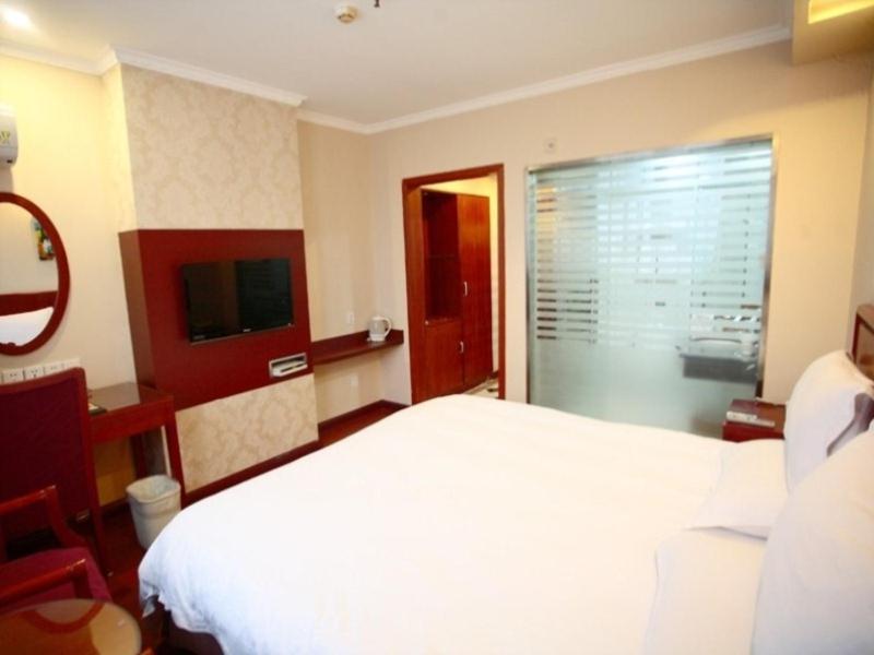 Greentree Inn Jiangsu Huaian Chuzhou Avenue Business Hotel Huai'an  Exterior foto