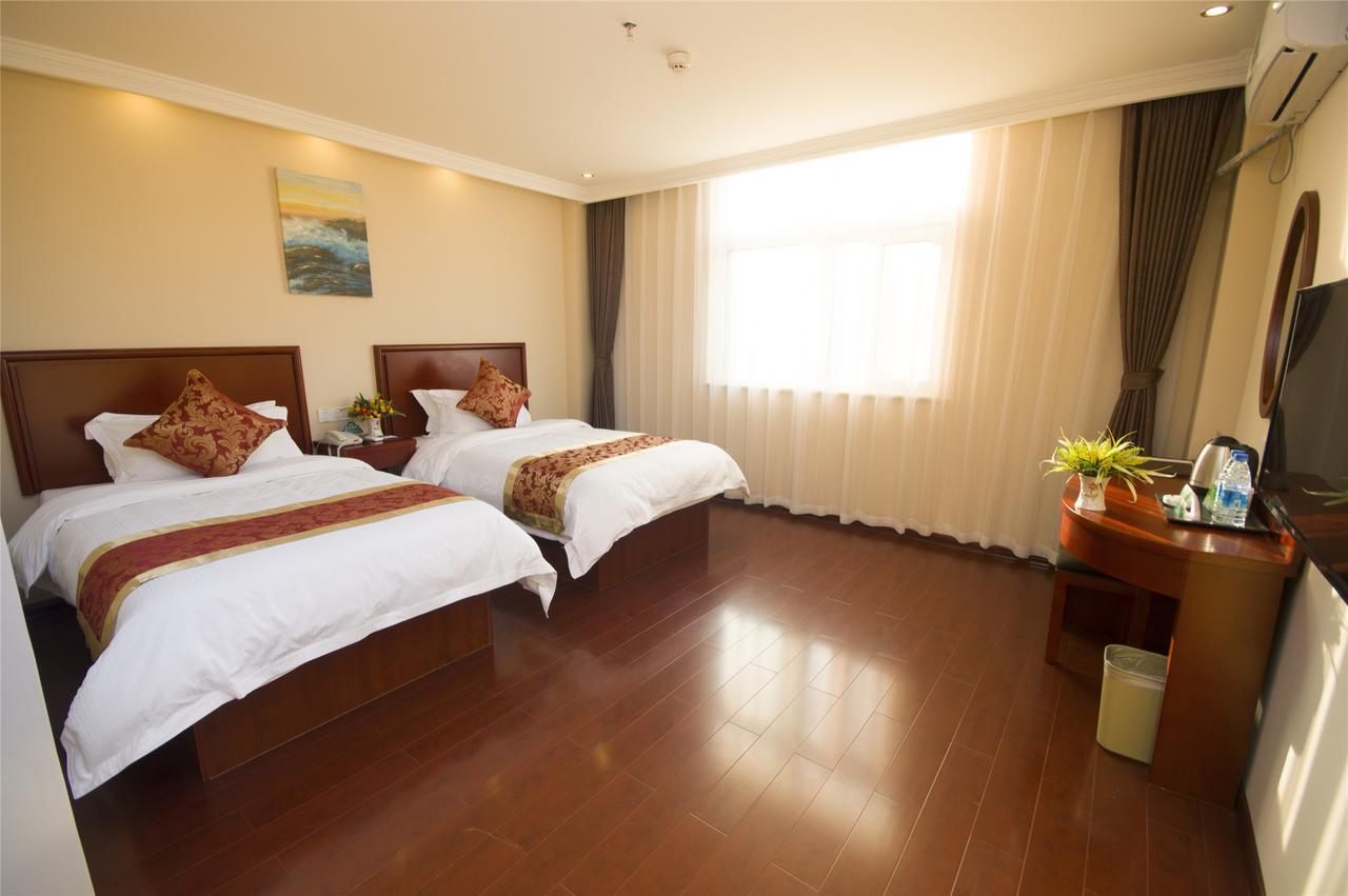 Greentree Inn Jiangsu Huaian Chuzhou Avenue Business Hotel Huai'an  Exterior foto
